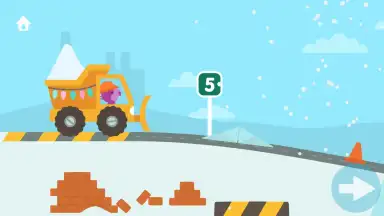 Captura de tela de Sago Mini Holiday Trucks and Diggers 5