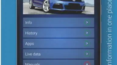 Captura de tela de OBDeleven VAG car diagnostics 15