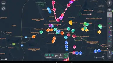 Captura de tela de CityBus Kharkiv 15