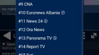 Captura de tela de ProgTV 9