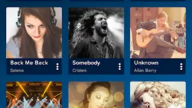 Captura de tela de Music Player for Galaxy 4