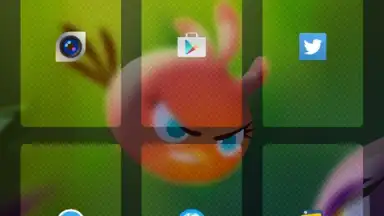 Captura de tela de Angry Birds Stella Launcher 5