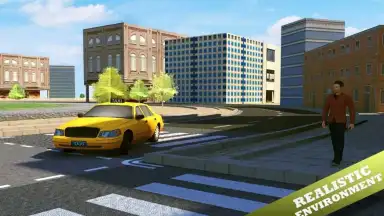 Captura de tela de Taxi Driver 3D Simulator 11