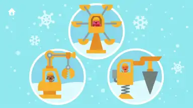 Captura de tela de Sago Mini Holiday Trucks and Diggers 1