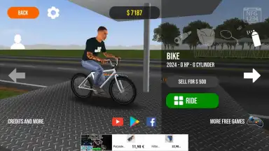 Captura de tela de Moto Wheelie 3D 16