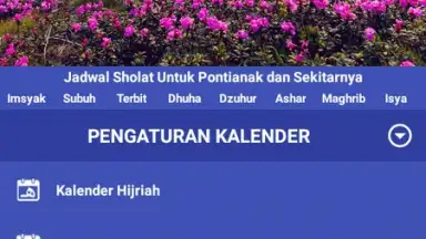 Captura de tela de Kalender Puasa Indonesia 4