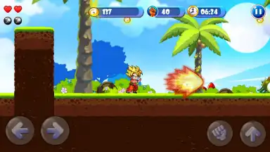Captura de tela de Super Dragon Warrior 1