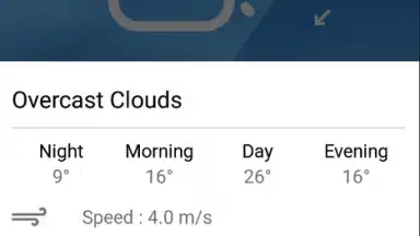 Captura de tela de Free Weather Forecast 6