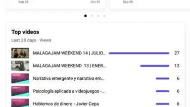 Captura de tela de YouTube Studio 17