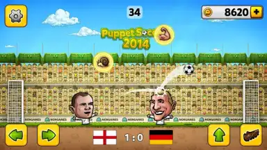 Captura de tela de Puppet Soccer 2014 2