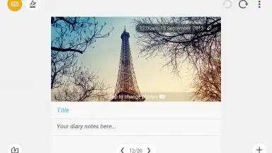 Captura de tela de ASUS SuperNote 1