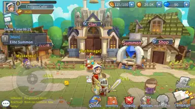 Captura de tela de Monster Knights 8