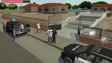 Captura de tela de Police Cop Simulator. Gang War 14