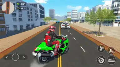 Captura de tela de Moto Strike: 3D Extreme Rider 3