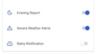 Captura de tela de Apex Weather 4