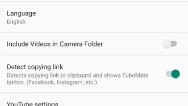 Captura de tela de TubeMate 3