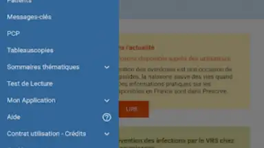 Captura de tela de Application Prescrire 7