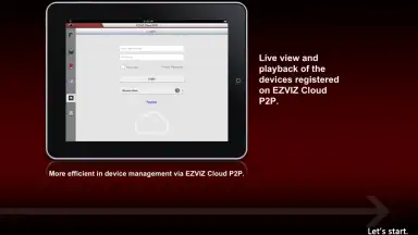 Captura de tela de iVMS-4500 HD 1