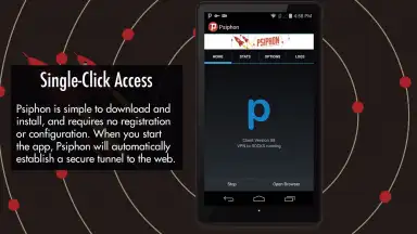 Captura de tela de Psiphon Pro 3