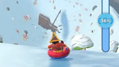 Captura de tela de Sled Surfers 3