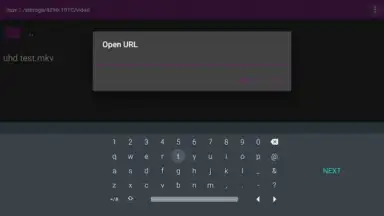 Captura de tela de MPV Player 3