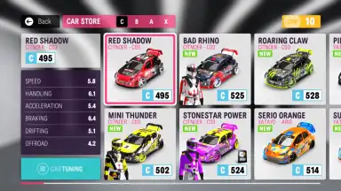 Captura de tela de Rally Horizon 6