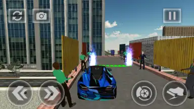 Captura de tela de Hollywood Rooftop Car Jump 4