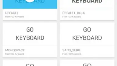 Captura de tela de GO Keyboard Pro 4