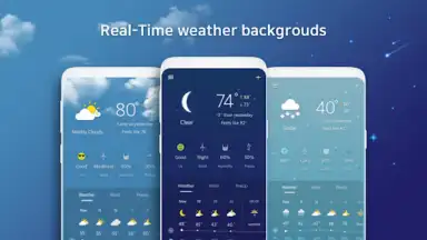 Captura de tela de Firstscreen Weather 5