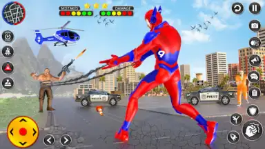 Captura de tela de Spider Rope Hero Spider Games 3