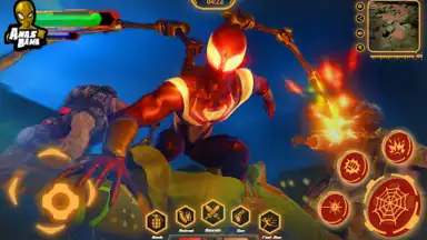Captura de tela de Iron Super Hero - Spider Games 6