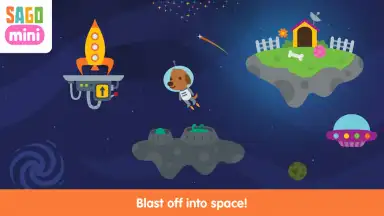 Captura de tela de Sago Mini Space 4