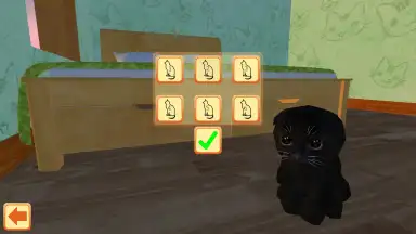 Captura de tela de Cute Pocket Cat 3D - Part 2 6