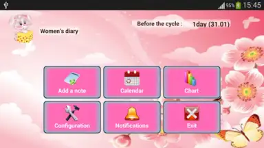 Captura de tela de Women’s diary 10