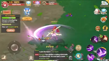 Captura de tela de Summoners Knight: Dragon Blaze 5
