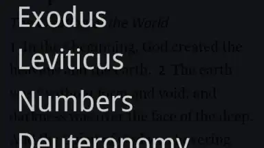Captura de tela de ESV Bible 5