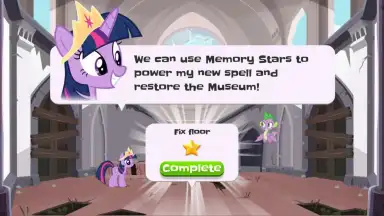 Captura de tela de My Little Pony Color By Magic 6