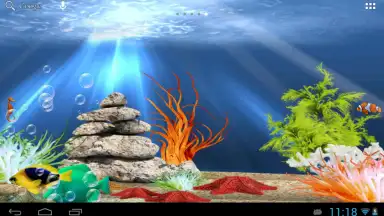 Captura de tela de Tropical aquarium 5