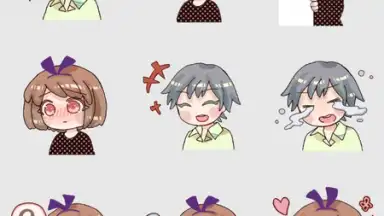 Captura de tela de Emoji Stickers for chat Apps 5