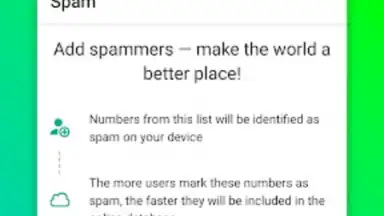 Captura de tela de Anti-spam: Kaspersky Who Calls 2
