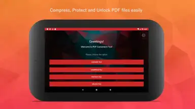 Captura de tela de PDF Conversion Tool 1