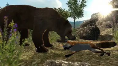 Captura de tela de Real Bear Simulator 1