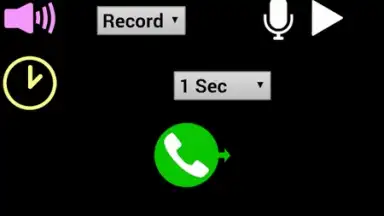 Captura de tela de Fake Voice Call 3
