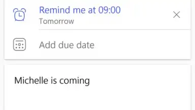 Captura de tela de Microsoft To-Do 3