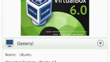 Captura de tela de VirtualBox Manager 6