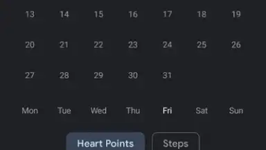 Captura de tela de Google Fit 9