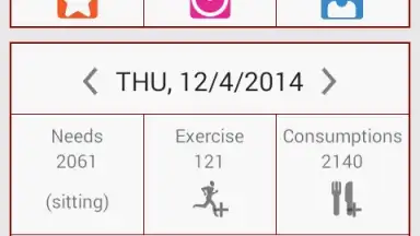 Captura de tela de Calories! 8