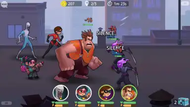 Captura de tela de Disney Heroes: Battle Mode 9