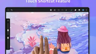 Captura de tela de HiPaint 9