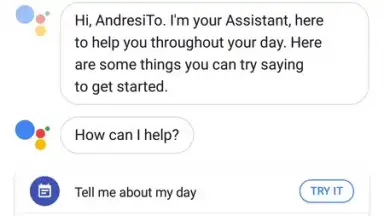 Captura de tela de Google Assistant Go 4